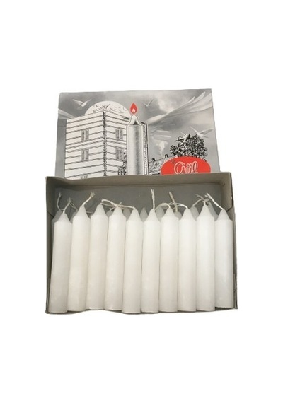 Beyaz Mum Küçük Boy *40 Adet* (524065941)-1 Paket