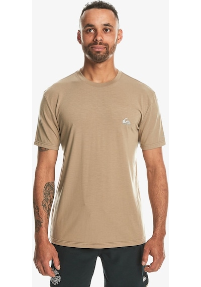 Quiksilver Coastal Run Ss Tımber Wolf Erkek T-Shırt Eqykt04311-34 001
