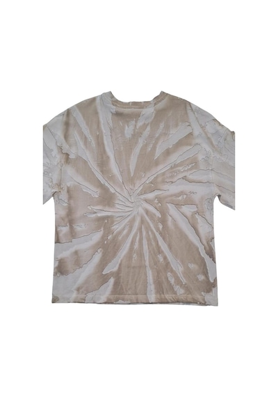 Erkek Çocuk Pamuklu Oversize Rahat Kalıp Batik Desenli Şort Takım-12747-bej Bej Erkek Çocuk Pamuklu Oversize Rahat Kalıp Batik Desenli Şort Takım-12747-bej Bej