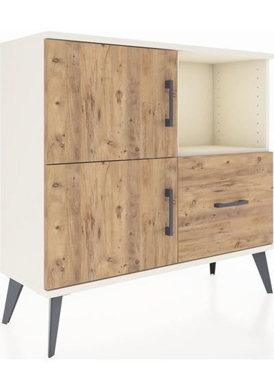 Arges Şifonyer 2 Raflı Tek Çekmeceli 2 Kapaklı 88x30x80 Aytaşı-çam Çam Arges Şifonyer 2 Raflı Tek Çekmeceli 2 Kapaklı 88x30x80 Aytaşı-çam Çam