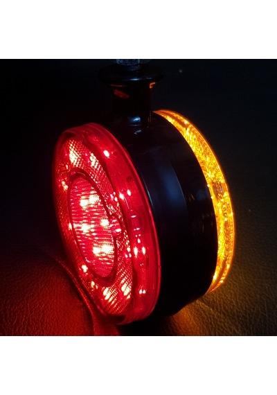 Ayna Altı Küpe Lamba 12-24 Volt Sarı Kırmızı 2 Adet N11.1450