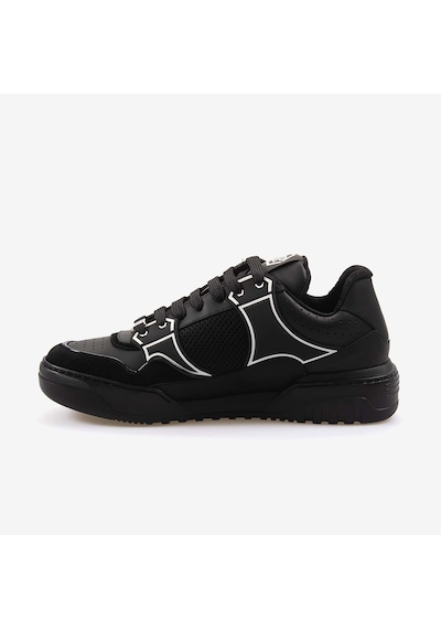 Philipp Plein Bağcıklı Erkek Spor & Sneaker Ayakkabı Msc4017 Siyah