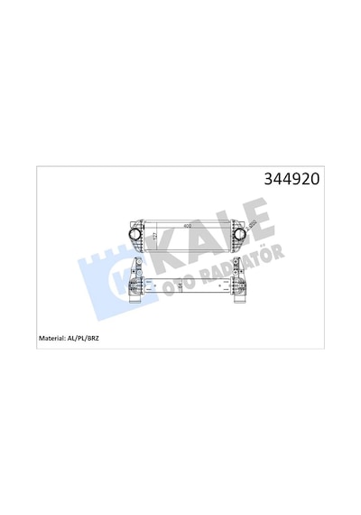 Turbo Radyatörü Connect 2006-2013 Kale Radyatör 7t169l440ae/ 7t169l440ae