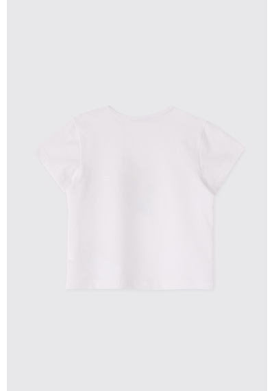 Panço Kız Bebek Şort Tişört 2'li Fuşya Alt Üst Takım 2611gb17027 Pembe