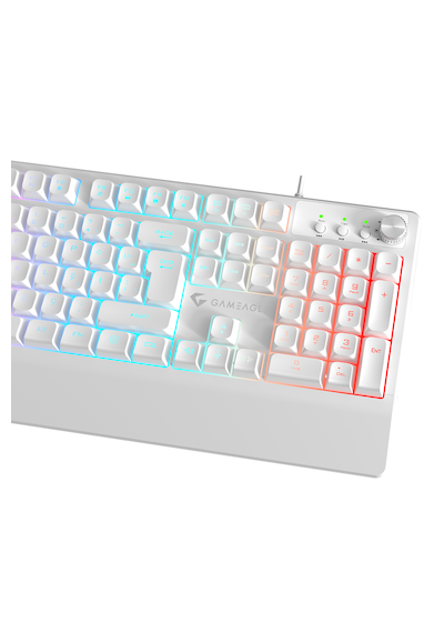 Gameagle Frost Blade Mekanik Hisli Bilek Destekli Rgb Aydınlatmalı Gaming Klavye Oyuncu Klavye