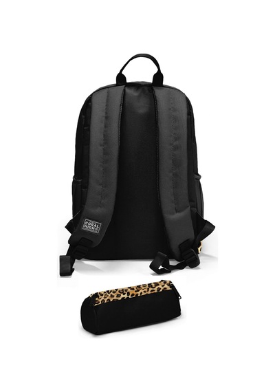 Coral High Siyah Kahverengi Leopar Ch Desenli İlk Ve Ortaokul Sırt Çantası Ve Kalemlik Seti Kız - Setygn33228c Çok Renkli Coral High Siyah Kahverengi Leopar Ch Desenli İlk Ve Ortaokul Sırt Çantası Ve Kalemlik Seti Kız - Setygn33228c Çok Renkli