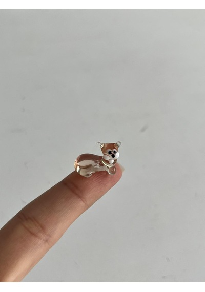El Yapımı Mini Murano Cam Kedi Biblo A112-05