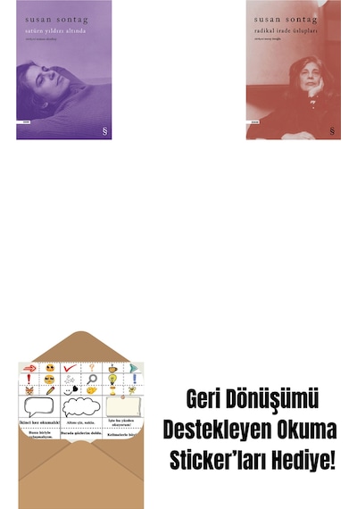 Satürn Yıldızı Altında + Radikal İrade Üslupları + Okuma Sticker'ları