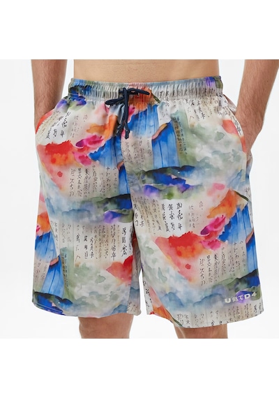 Unıted4 Regular Fit Erkek Krem Deniz Şortu Rento 2800400