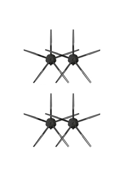 Roborock S6 Maxv Uyumlu Yedek Yan Fırça-4 Parça