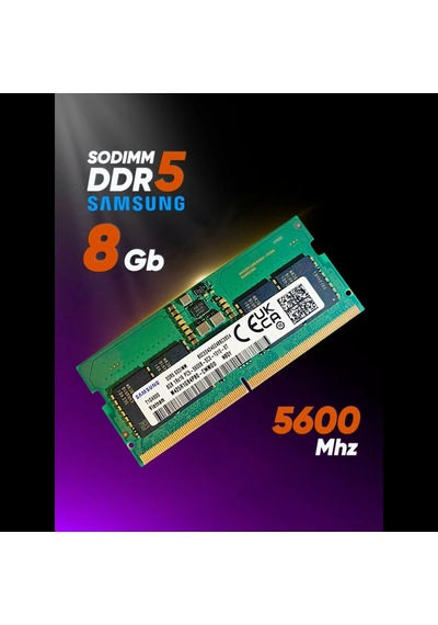 Samsung Samso5600/8, 8gb, Ddr5, 5600mhz, Cl46, 1.1v Notebook Ram M425r1gb4pb0-cwm0d