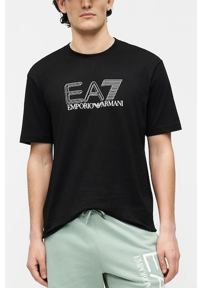 Emporio Armani Ea7 7m001308af10373 Ready To Wear Erkek Tişört Siyah