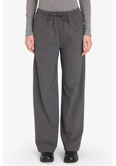 Defacto Coool Wide Leg Normal Bel Pantolon C1428ax25auar191 Antrasit