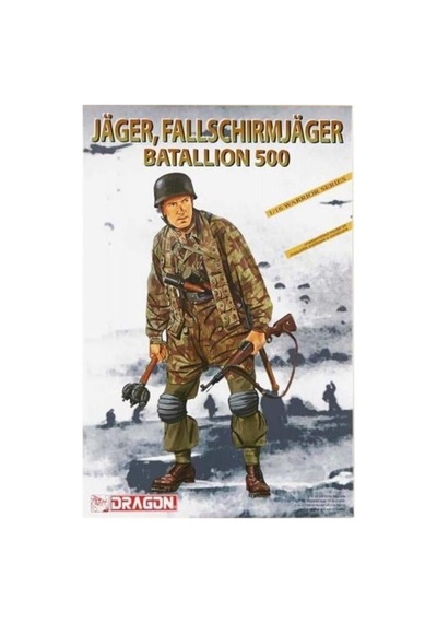 1/16 500. Ss-paraşüt Taburu Asker Figür Maketi, Dragon 1628