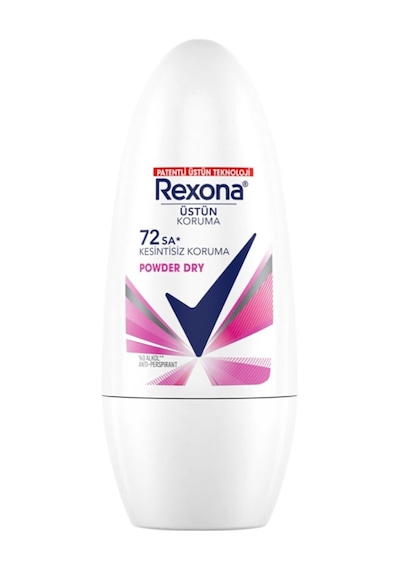 Rexona Powder Dry 72sa Roll On 50 Ml 2 Adet