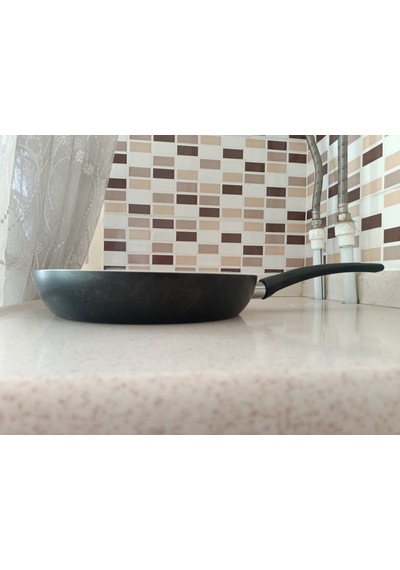 Hascevher Teflon Tava 26 Cm Siyah - Altın