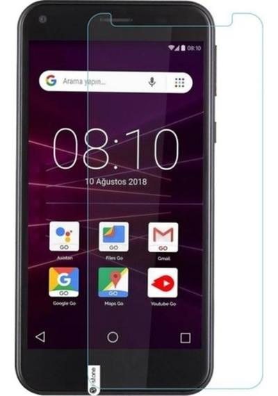 Vestel Uyumlu Venüs Go Nano Kırılmaz Cam Ekran Koruyucu Şeffaf