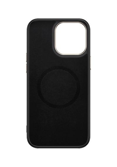 Mobilteam Apple Uyumlu iPhone 14 Pro Max Kılıf M-safe Şarj Özellikli Karbon Fiber Görünümlü Antina Mavi