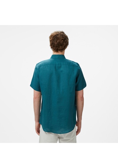 Nautica Erkek Yeşil Classic Fit Gömlek Düz W55100t Yeşil