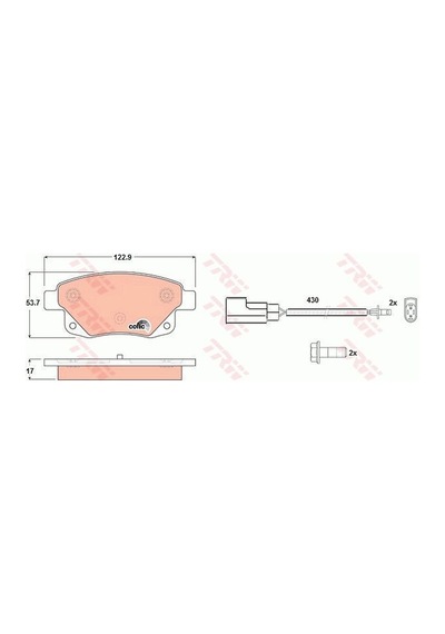 Trw Arka Balata Netpar1725