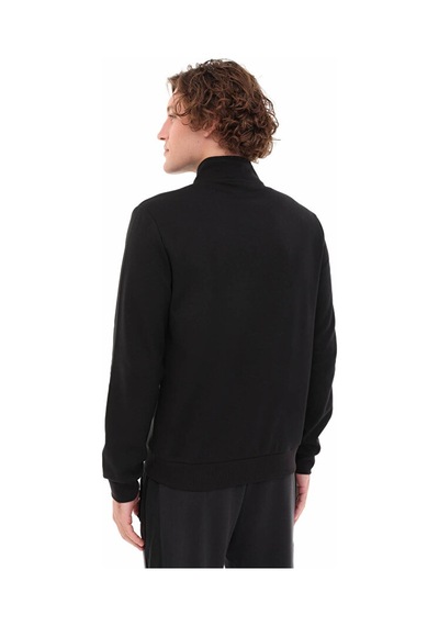Lescon Lumberjack 5w Mb Bs47 Yarım Fermuarlı Sweatshirt Siyah