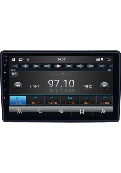 Citroen Berlingo Android Multimedya Sistemi 2009-2019 Crv-4070xaa