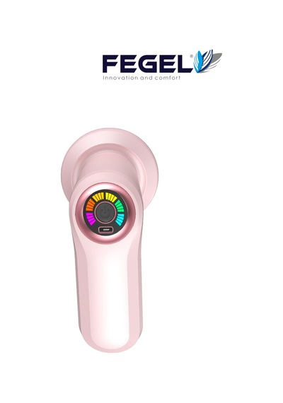 FG-720 6 Kademeli Profesyonel Masaj Tabancası - Pembe