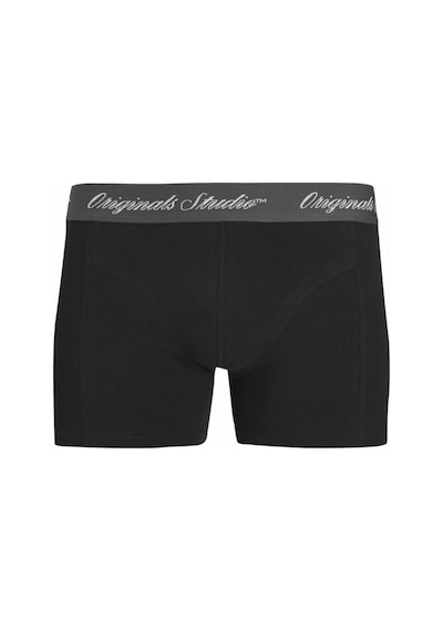 Jack & Jones Jacnorrebro 3'lü Paket Boxer 12287141 Siyah