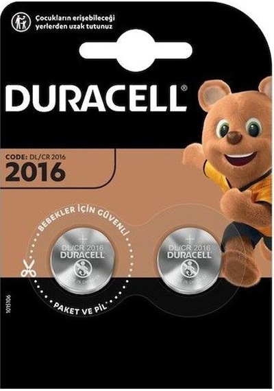 Duracell Cr2016 Lityum Pil 2li Paket ı -92184