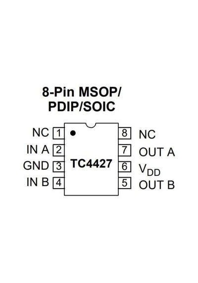 Tc4427 Dıp8 Entegre