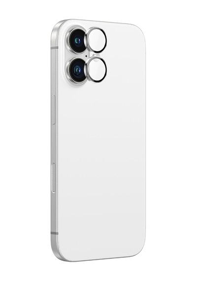 Apple Uyumlu   iPhone 16 Amazingthing Yansıma Önleyici Kamera Lens Koruyucu Uygulama Aparatlı Şeffaf