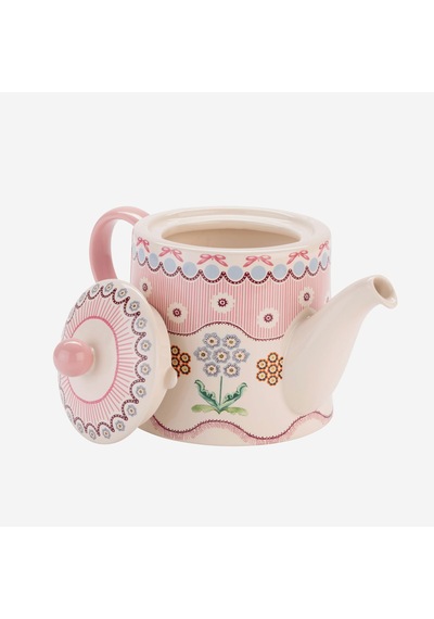 Pembe Stoneware Demlik 1000 Ml