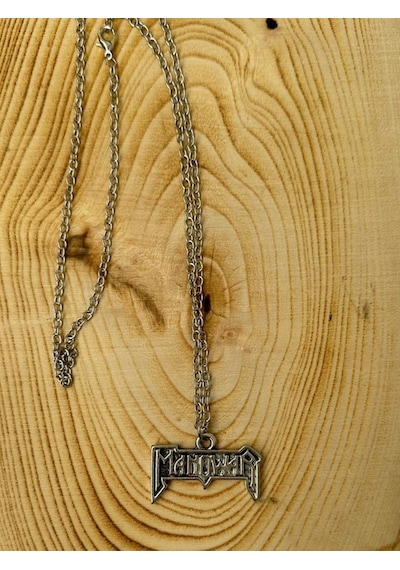 Paytak Moda Manowar Rock Metal Grup Zincir Kolye Pytkznkly189 Gümüş