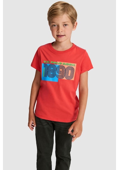 U.S. Polo Assn. U.s. Polo Assn. Çocuk Tişört Kırmızı