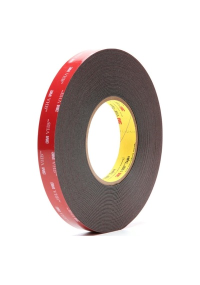 3m 5925f Vhb 10 MM 33mt Siyah Çift Taraflı Montaj Bandı 0.6 MM