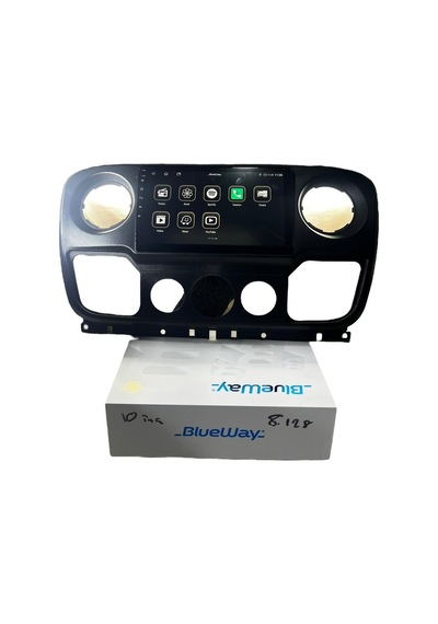 Opel Movano-renault Master Blueway 8-128 Tam Profesyonel Oem Multimedia 10"