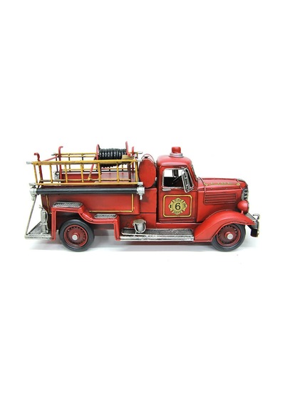 Dekoratif Metal İtfaye Arabası C0773 Model