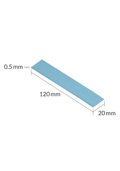 Arctıc Tp-3 Üstün Performanslı Termal Ped 120x20mm / 0.5mm 4'lü