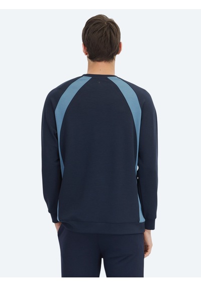 Kip Lacivert Bisiklet Yaka Sweatshirt Lacivert -
