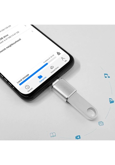 Ally Usb Type-C Dönüştürücü Otg Adaptör