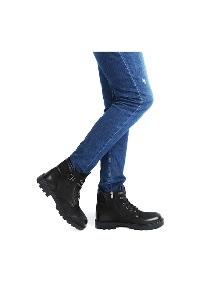 Pierre Cardin 77500 Kauçuk %100 Deri Kışlık Erkek Bot 001