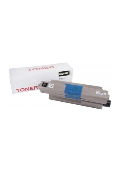 Oki C301/c321 Uyumlu Siyah Toner
