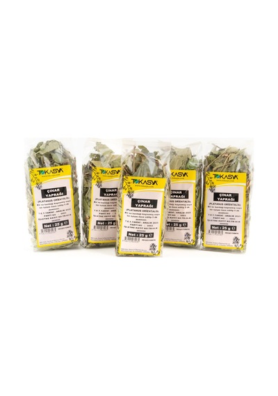 Tokasya Çınar Yaprağı 5 x 25 G