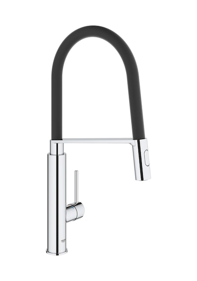 Grohe Concetto Professional Tek Kumandalı Eviye Bataryası Siyah -