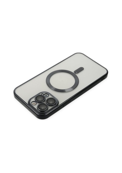 Apple Uyumlu iPhone 14 Pro Uyumlu Kılıf Kross Magneticsafe Kapak - Siyah