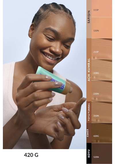 Avon Color Trend Mat Fondöten 42g Caramel