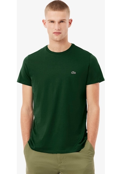 Lacoste Erkek Regular Fit Bisiklet Yaka T-shirt Yeşil