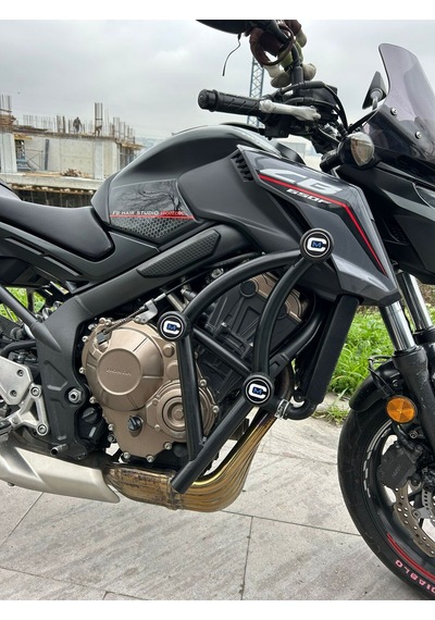Honda Cb650f 2015 2018 Uyumlu Ön Koruma Demiri Siyah
