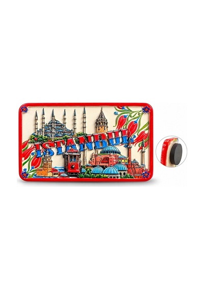 İstanbul Temalı Polyester Magnet Alk5865
