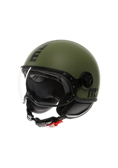 Momo Kask/ Fgtr Classıc Mono Matt Mılıtary Green/black Çok Renkli